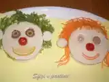 Ricetta Tramezzini... faccine buffe