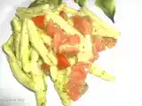 Ricetta Fusilli al ferretto con pesto e pomodorini