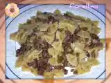 Ricetta Farfalle al ragù bianco di chianina tagliato a mano