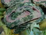 Ricetta Rotolo di frittata agli spinaci con prosciutto e provola
