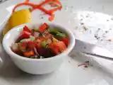 Ricetta Il mare in inverno e una salsa criolla.
