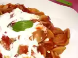 Ricetta Orecchiette con speck, pomodorini e stracciatella