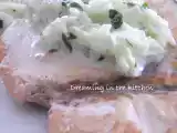 Ricetta Salmone alla piastra con salsa al cetriolo:)