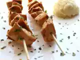 Ricetta Spiedini di pollo in salsa worcester