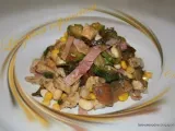 Ricetta Insalata di pollo con funghi e zucchine