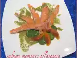 Ricetta Salmone marinato all'arancia