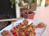 Ricetta Spiedini di trota al bbq