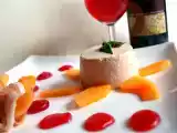 Ricetta Mousse di crudo & melone