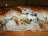 Ricetta Focaccia ciauscolo, zucchine e bufala