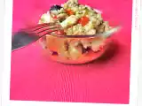 Ricetta Spicy cous cous con verdure saltate e scamorza affumicata