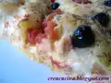 Ricetta Focaccia farcita al tonno con olive nere e pomodorini