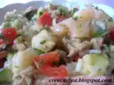 Ricetta Insalata di riso gamberetti e cozze con verdure