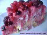 Ricetta Cheesecake con panna e frutti di bosco