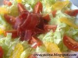 Ricetta Insalata light arance e bresaola