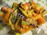 Ricetta Fiammiferi di zucchine con pomodori ciliegino