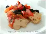 Ricetta Nasello con pomodori e olive nere al microonde