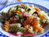 Ricetta Fusilli zucchine, mozzarella e pancetta