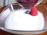 Ricetta Mousse al limone con salsa ai lamponi
