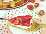 Ricetta Cheesecake variegata fragola
