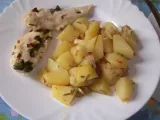 Ricetta Petto di pollo al limone e patate agli aromi