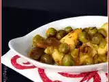 Ricetta Pollo, piselli e zafferano