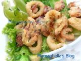 Ricetta Seppie e insalata