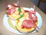 Ricetta Cestini di prosciutto e melone