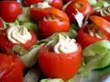 Ricetta Ciliegini ripieni di spuma di tonno