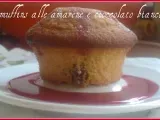 Ricetta Muffins alle amarene e cioccolato bianco