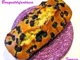 Ricetta Plum-cake ai mirtilli e fiocchi d'avena e il primo blogcompleanno