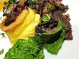 Ricetta Budino di caprino e funghi