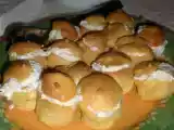 Ricetta Bignè con mousee di ricotta e prosciutto