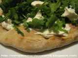 Ricetta Pizza con rucola e formaggio fresco