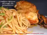Ricetta Seppie ripiene al sugo di pomodoro