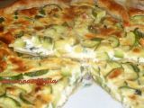 Ricetta Torta salata alle zucchine e basilico