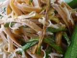 Ricetta Linguine di kamut con zucchine e ricotta affumicata