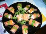 Ricetta Involtini di salmone e philadelphia