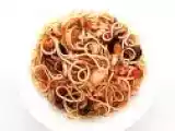 Ricetta Spaghetti con pesce spada affumicato e pomodori secchi