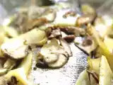Ricetta Branzino con patate e porcini in carta fata..