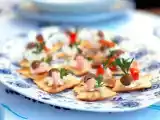 Ricetta Tartine con meringa di philadelphia
