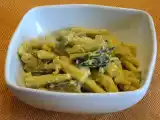 Ricetta Caserecce con ricotta, zucchine e zafferano