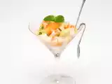Ricetta Insalata di riso integrale con pollo melone e sedano verde