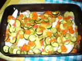 Ricetta Branzino al forno con verdure