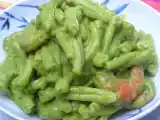 Ricetta Caserecce con crema di zucchine e gamberi