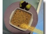 Ricetta Light crumble alle pere e cioccolato