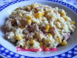 Ricetta Cous cous estivo con patate, erbe aromatiche, tonno e mais