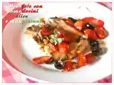 Ricetta Braciole con pomodorini, olive e maggiorana