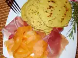 Ricetta Cialdine con carpaccio di melone e prosciutto crudo