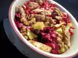 Ricetta Insalata di pollo con radicchio e noci