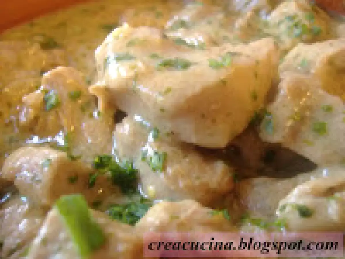 Ricetta Spezzatino di vitello in bianco al limone